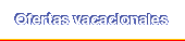 Ofertas vacacionales